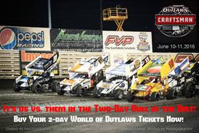 Craftsman World of Outlaws Tickets on Sale!