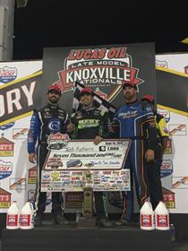 “Rocket Man” Josh Richards Blasts to Win on Night #1 of Knoxville Late Model Nationals!