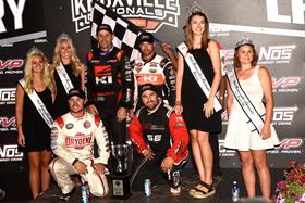 Kerry Madsen Wins, Logan Schuchart, Shane Stewart and Dominic Scelzi Transfer to Saturday’s NOS Energy Drink Knoxville Nationals presented by Casey’s General Stores Finale!