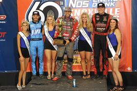 Brian Brown On Top On Night Two of the Knoxville Nationals!
