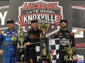 Mike Marlar Cashes in $50,000 As First Three-Time Lucas Oil Late Model Knoxville Nationals Winner!
