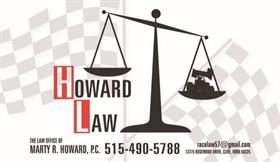 HOWARD LAW AND CASEY’S CELEBRATE FIFTH YEAR SPONSORING FUEL UP PROGRAM AT KNOXVILLE RACEWAY